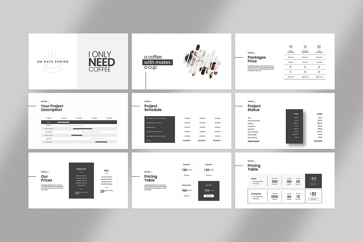 Minimal Presentation Template, a Presentation Template by evgenystudio (Photo 17 of 21)