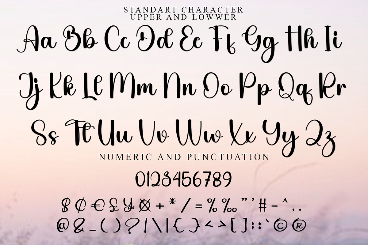 Benefit, a Handwritten Font by FreshTypeINK (Photo 3 of 8)