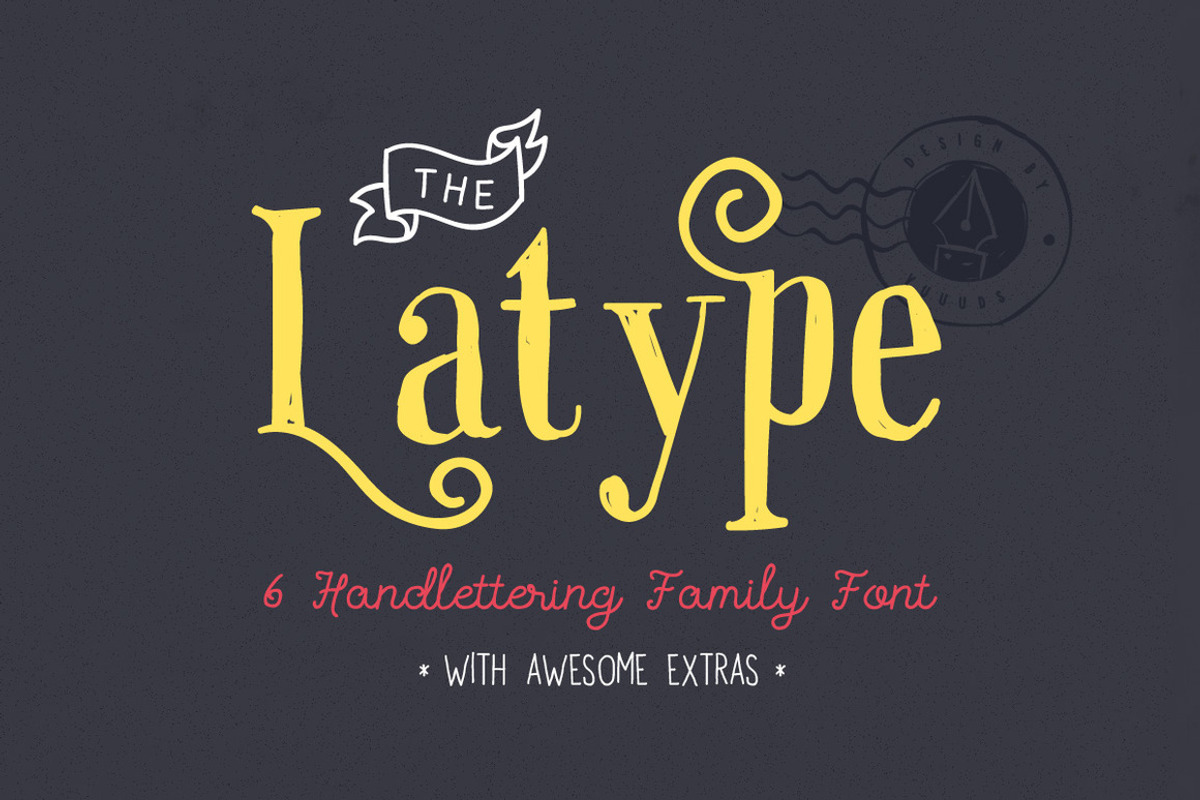 Huge Font Bundle • 98% off, a Script Font by vuuuds (Photo 64 of 75)