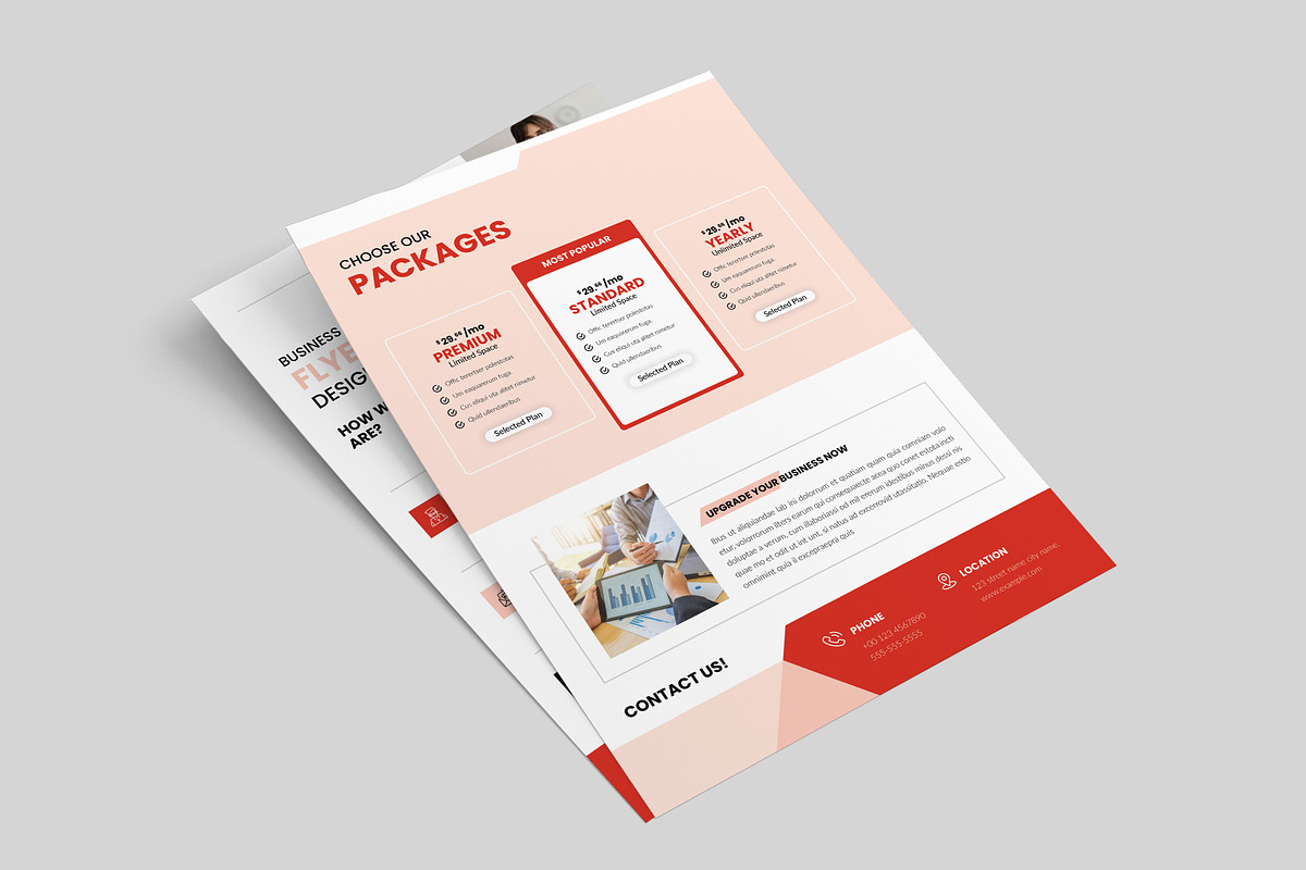 Business Price List Flyer Template, a Flyer Template by Spark_Creative (Photo 9 of 10)