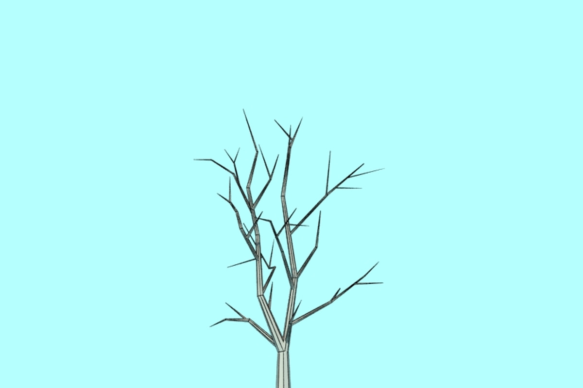 Beautiful Low Poly Tree 02, a Scene 3D Model by Tedi Permana (Photo 4 of 4)