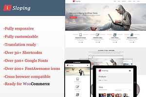 ISloping -Responsive WordPress Theme