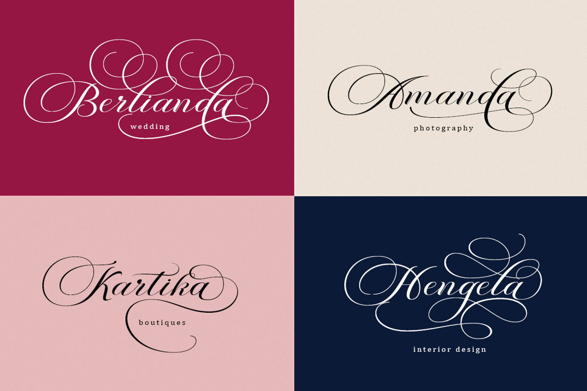 Helingston Script, a Script Font by Has_rizal (Photo 7 of 11)