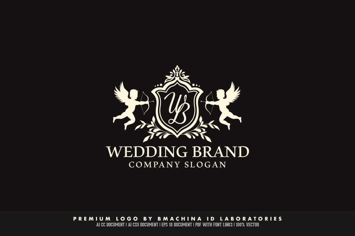 The Wedding Brand Logo, a Branding & Logo Template by BMACHINA Labs. (Photo 3 of 5)
