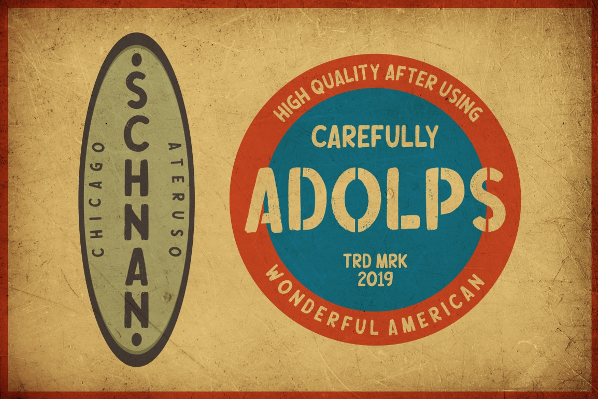 OUDERS - Stencil & Regular Font, a Font by Garisman Std (Photo 8 of 11)