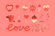LOVE | Graphic collection, an Illustration by katieromanoff_art (Thumbnail 5 of 13)