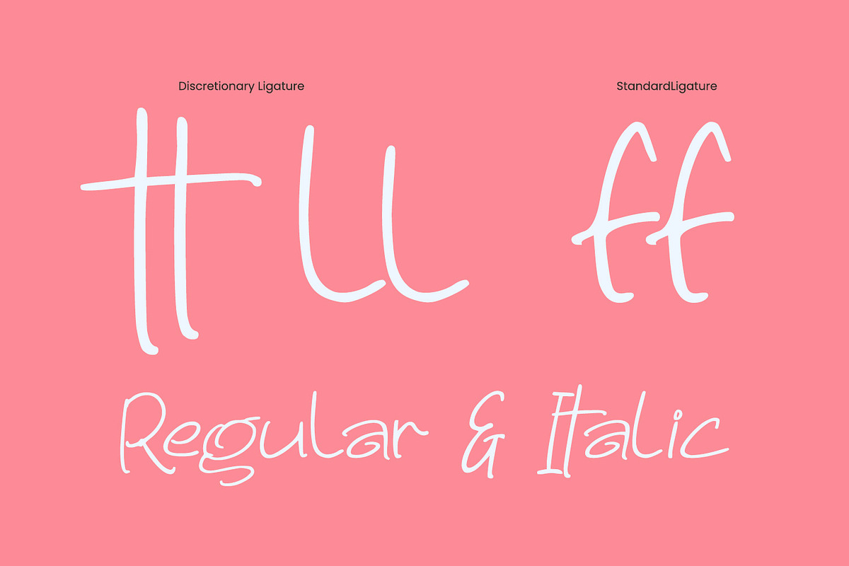 Muffling, a Handwritten Font by yumnatype (Photo 9 of 10)