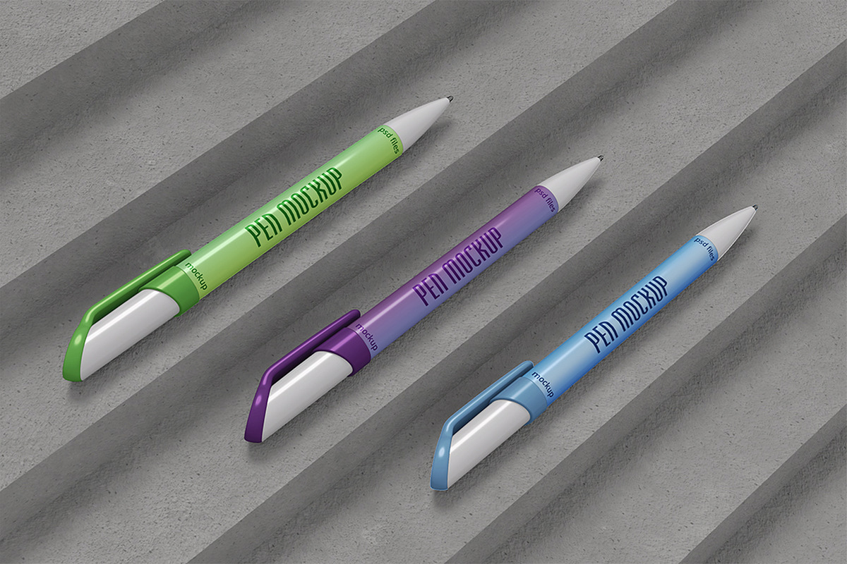 Pen Mockup, a Pens & Pencil Mockup by Mockupnine (Photo 4 of 4)