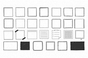Hand Drawn Squares, an Object Graphic by PixMarket (Thumbnail 3 of 3)
