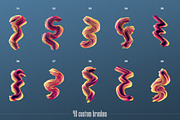Gradial—Multicolor Photoshop Brushes, a Brush Add-On by Chroma Supply (Thumbnail 11 of 20)