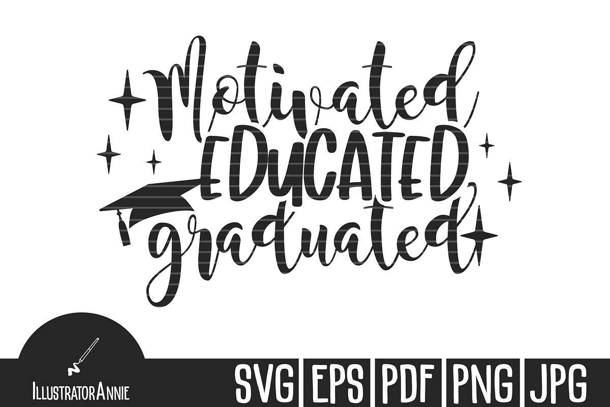 Graduation SVG bundle, an Object Graphic by IllustratorAnnie