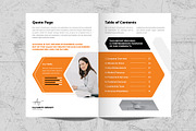 Annual Report Brochure Template, a Brochure Template by White Graphic (Thumbnail 2 of 11)