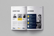 Company Profile - InDesign & Canva, a Brochure Template by Work-Envance (Thumbnail 5 of 10)