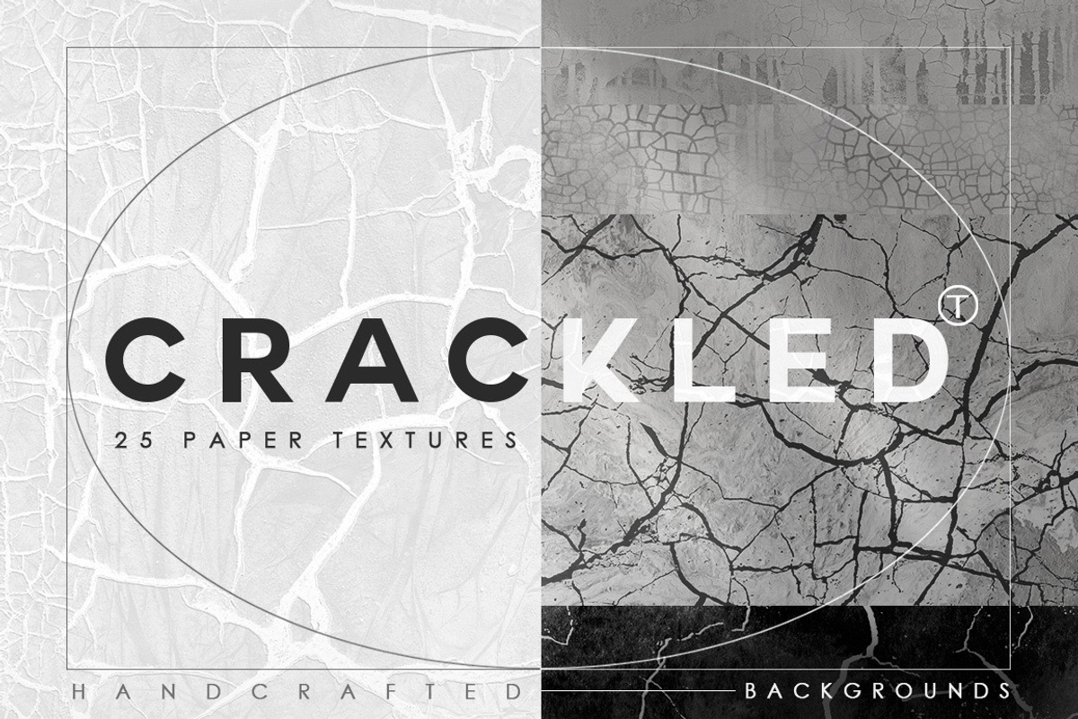Abstract Crackled Paper Textures, a Texture Graphic by NassyArt (Photo 1 of 9)