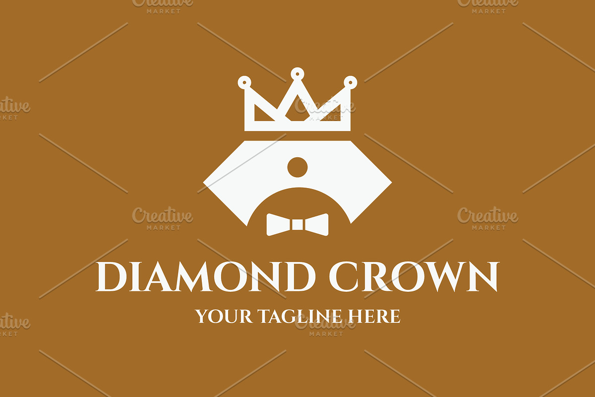 Diamond Crown Jeweler Logo, a Branding & Logo Template by Creattlle (Photo 3 of 3)