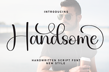 Handsome | Script Font