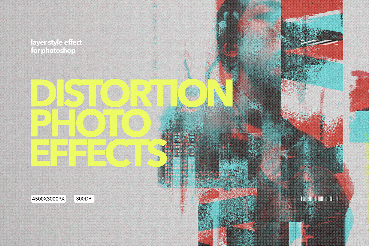 Distortion Photo Effects, a Layer Style Add-On by Milka (Photo 1 of 7)