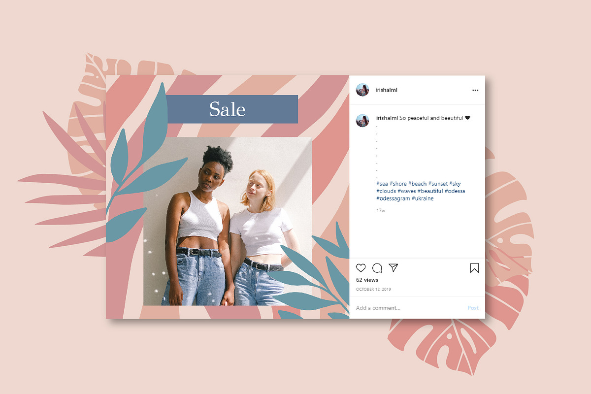 Instagram Posts & Stories, a Social Media Template by Wander Designs (Photo 4 of 7)
