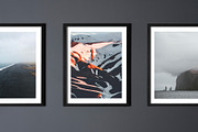 Wall Frame Poster Mockup, a Print Template by Graphicnugget (Thumbnail 5 of 7)