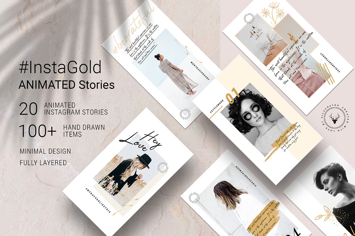 Ultimate Instagram Bundle + Updates, a Social Media Template by SilverStag Type Foundry (Photo 10 of 28)