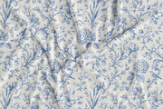 Vintage Blue Toile Seamless Pattern, a Pattern Graphic by Olya Creative (Thumbnail 5 of 5)