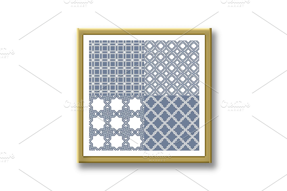 Set of geometry patterns, a Pattern Graphic by RODINA (Photo 3 of 3)