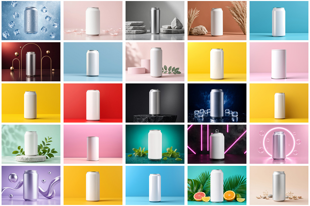 Can Mockup, a Packaging Mockup by Forhadx5 (Photo 5 of 11)