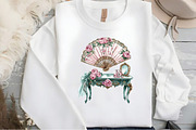 Watercolor Rococo Florals Clipart, an Illustration by DreamCafeArt (Thumbnail 4 of 5)