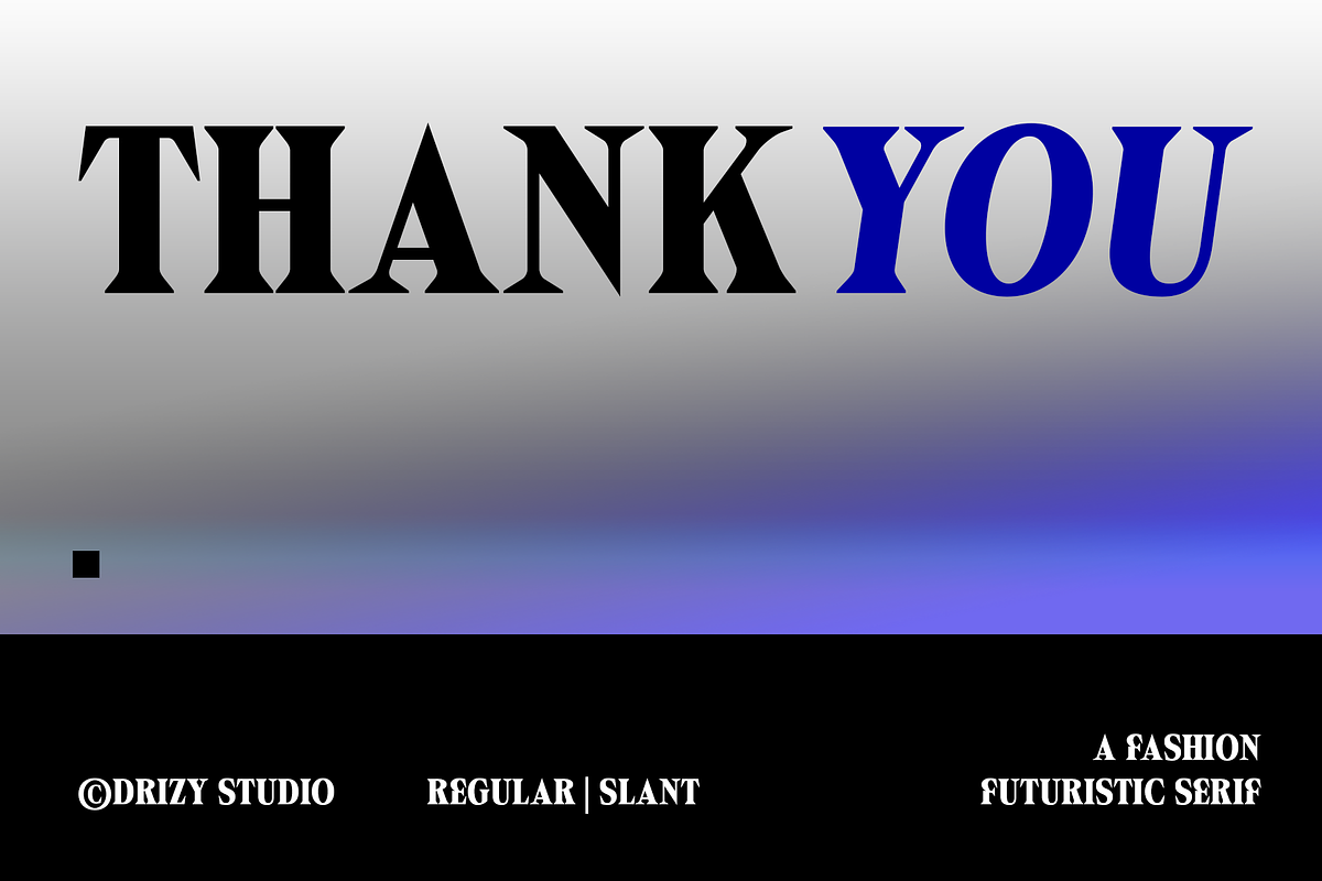 Egika – Fashion Futuristic Serif, a Serif Font by Drizy (Photo 9 of 9)