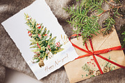 Winter story-watercolor Christmas, a Seasonal Illustration by Pamyatka Shop (Thumbnail 6 of 27)