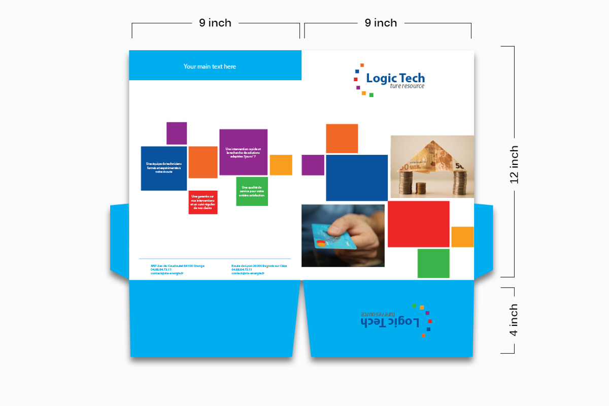 Metro Presentation Folder, a Templates & Theme by NasirGrfx (Photo 3 of 3)