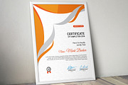 Certificate Word | PSD | AI, a Stationery Template by Curve Design (Thumbnail 2 of 3)