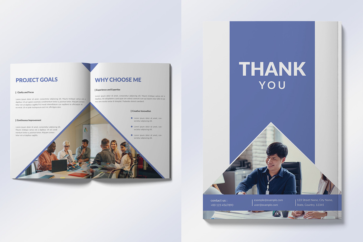 Corporate Yearbook Photo Album, a Brochure Template by graphypix (Photo 8 of 8)