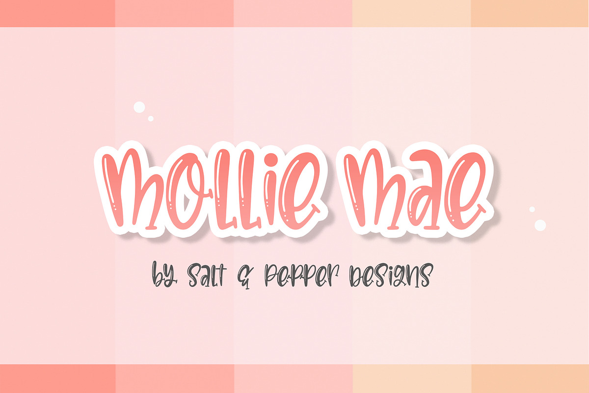 The Girly Font Bundle (ONLY $10), a Font by Salt & Pepper Designs (Photo 5 of 11)