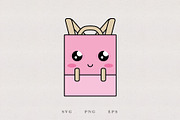 Back to School Kawaii Clip Arts, an Education Illustration by Kessens (Thumbnail 2 of 3)