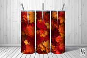 Vibrant Fall Leaves Seamless Pattern, a Pattern Graphic by Creative Store (Thumbnail 5 of 5)