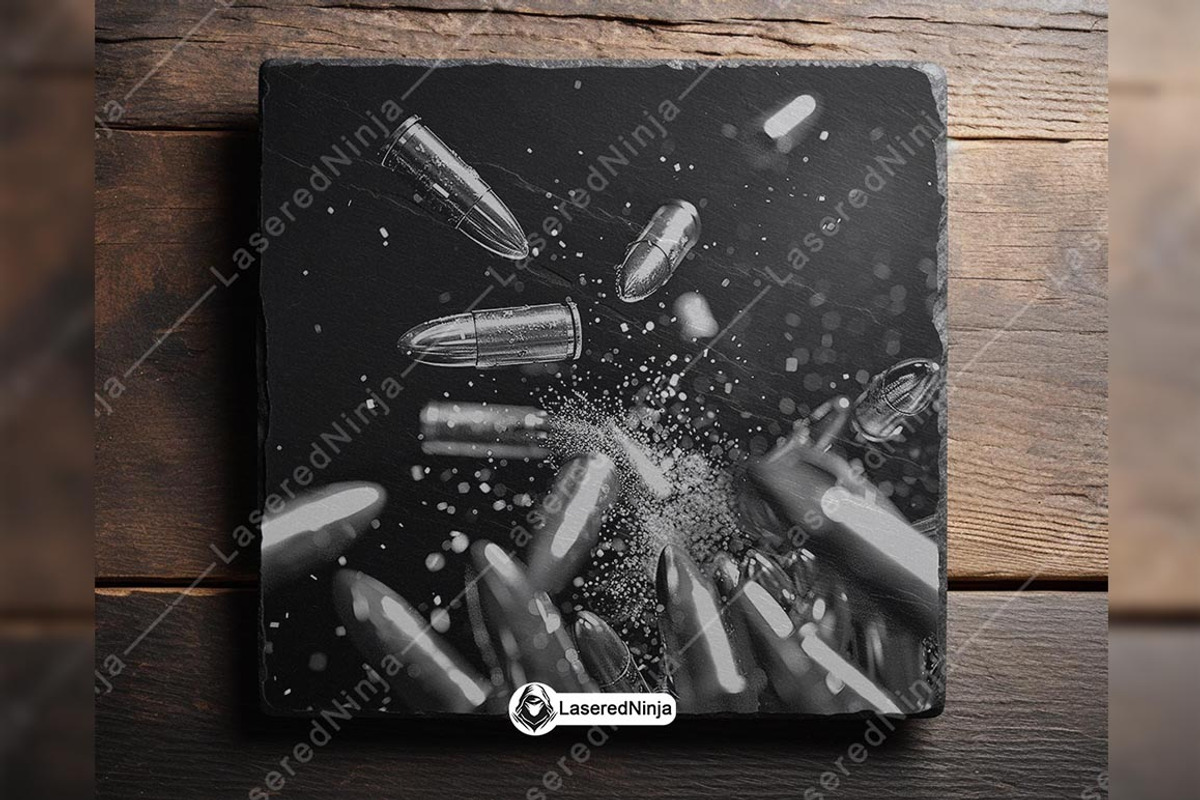 Scattered Bullets Ammo Munitions Gun