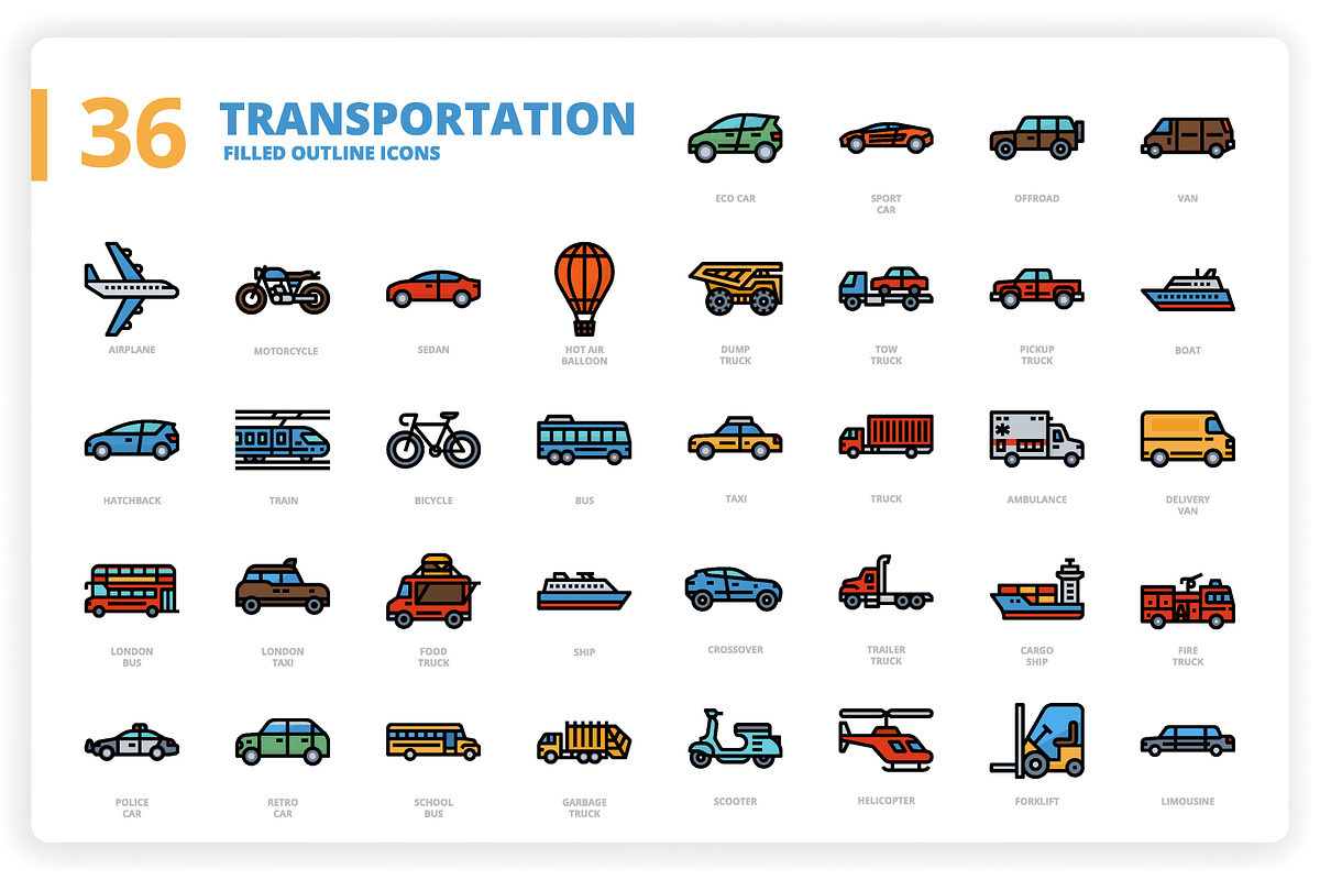 3,600 Icons x3 Styles, an Outline Icon by monkik (Photo 276 of 299)