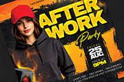 After Work Party Flyer, a Flyer Template by Tarommir (Thumbnail 3 of 3)