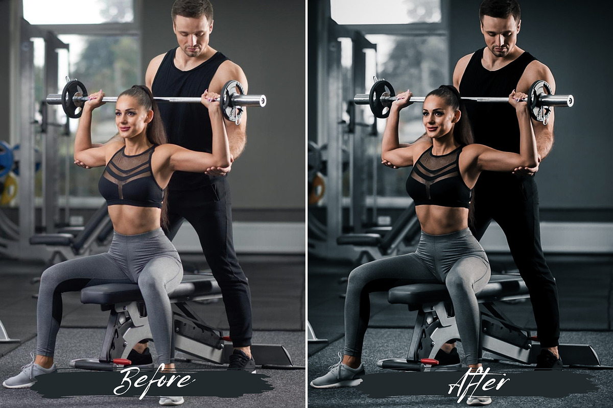 Gym & Fitness Lightroom Presets, a Preset Add-On by MEPRESETS (Photo 3 of 8)