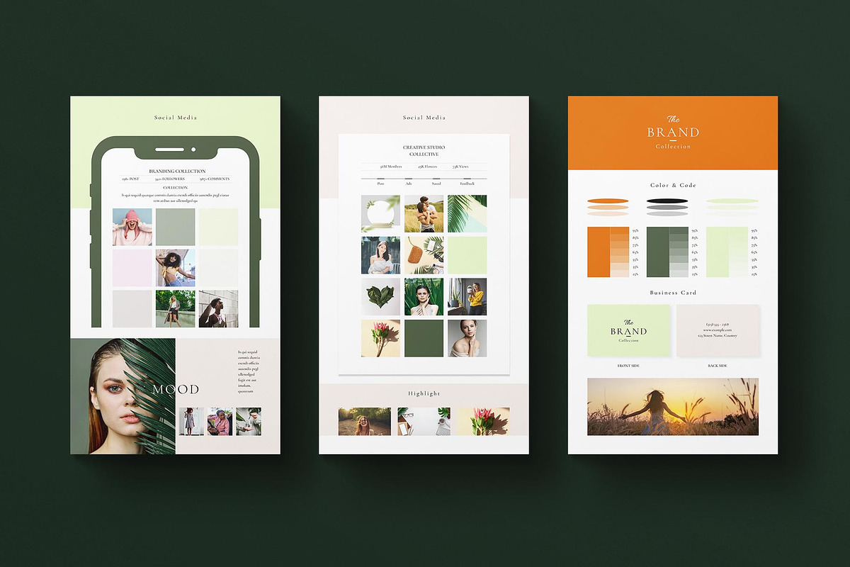 Brand Sheets Presentation Layout, a Presentation Template by E-Type (Photo 4 of 5)