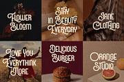Baynois Vintage Monoline Font, a Serif Font by RantautypeStudio (Thumbnail 12 of 15)