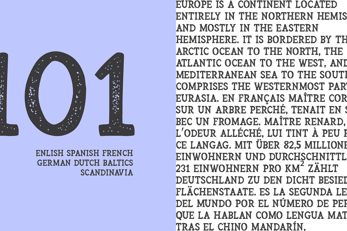 Arber Extended Vintage Font preview 6