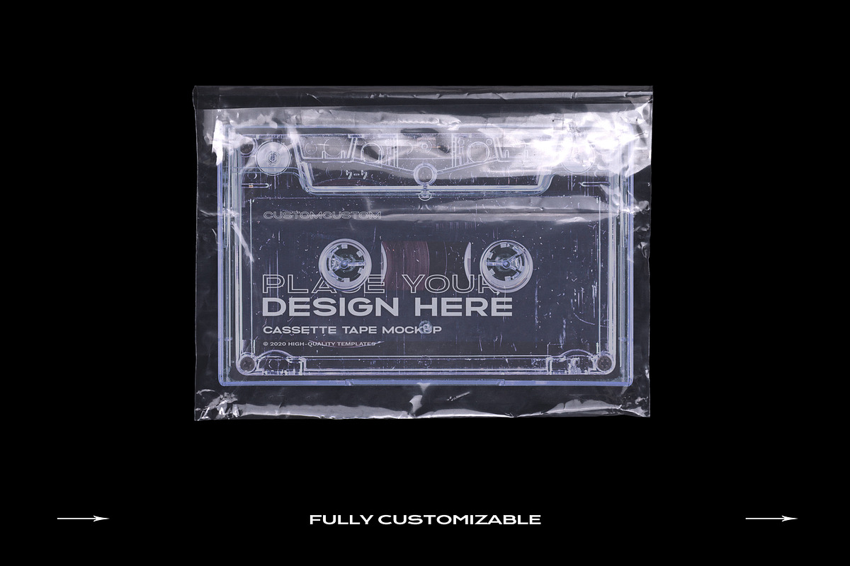 Cassette Tape Mockup Bundle Plastic, a Product Mockup by PrintPixel (Photo 10 of 29)