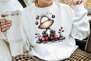 Funny Christmas Goose PNG Clipart, an Illustration by Sublimation Artist (Thumbnail 4 of 6)