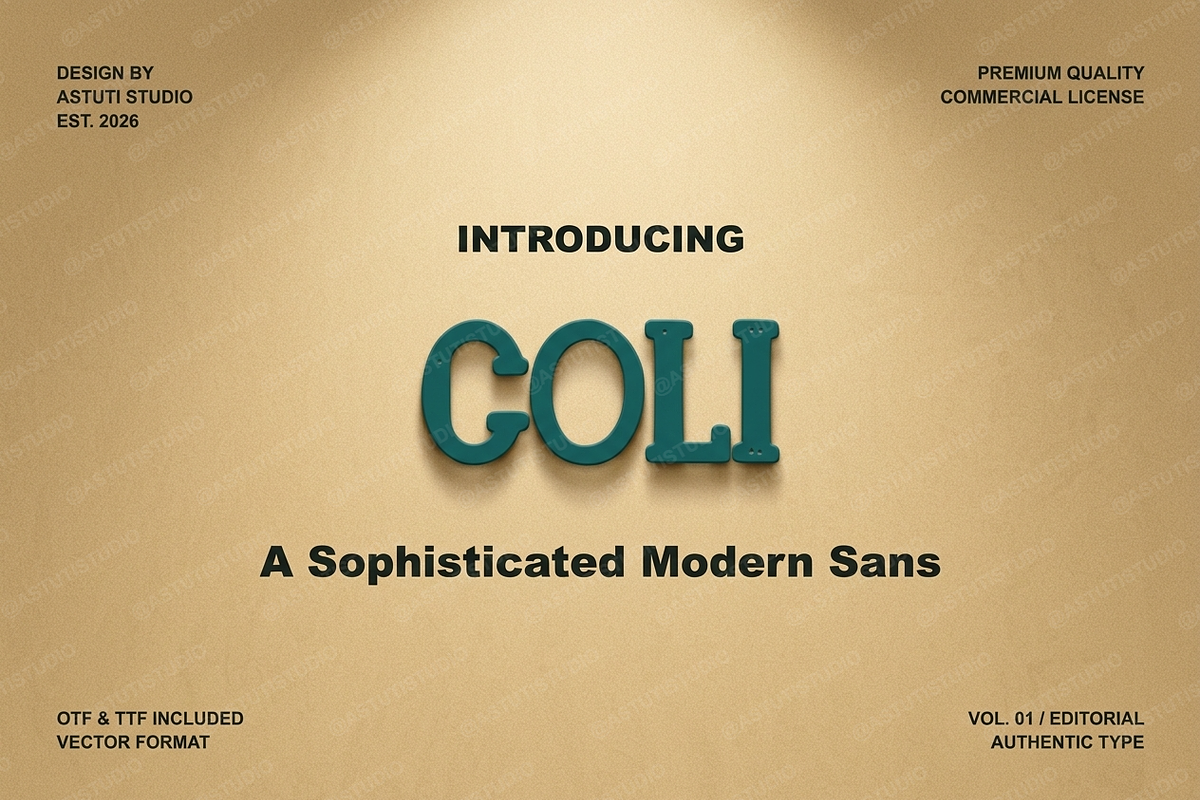 Coli | Modern Luxury Serif, a Serif Font by Astuti Studio (Photo 2 of 22)