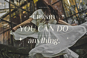 Remains Stepping Ligature Serif Font, a Serif Font by Graphicxell (Thumbnail 13 of 17)