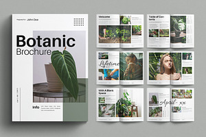 Botanic Multipurpose Portfolio, a Brochure Template by E-Type