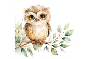 Prompt Autumn Owl Sublimation, a Seasonal Illustration by Creative design (Thumbnail 2 of 7)