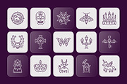 Goth Icons Collection, an Outline Icon by Prosymbols (Thumbnail 5 of 7)
